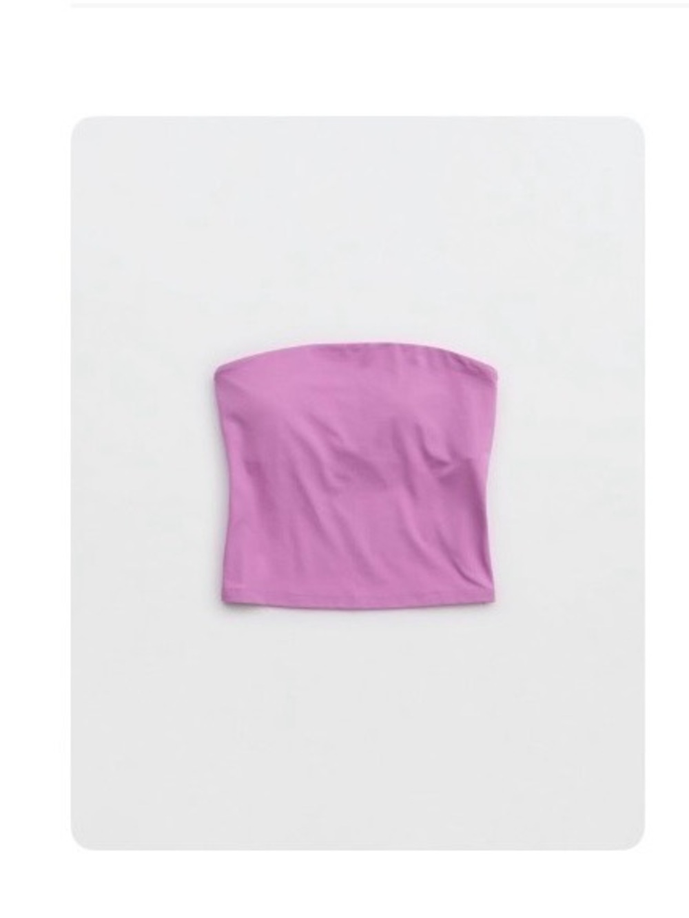 NWT OFFLINE Aerie Real Me XTRA Purple Tube Top -Medium